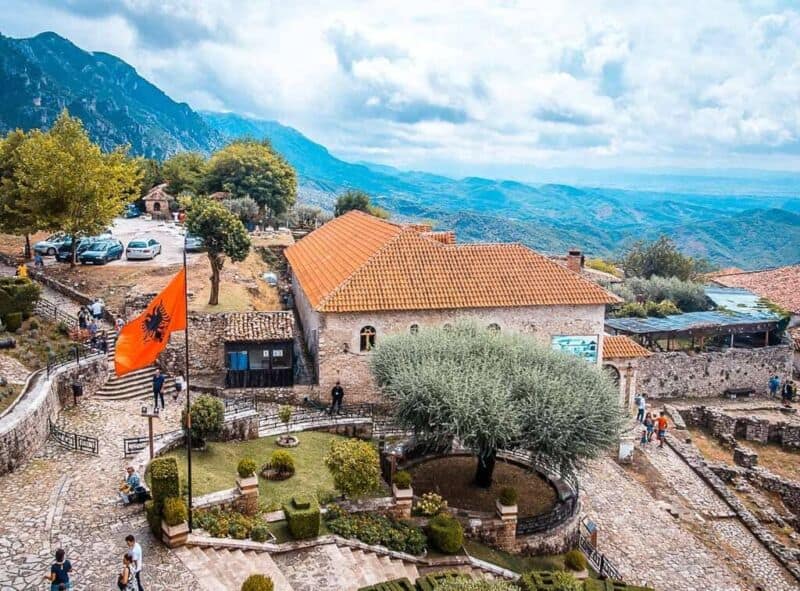 Kurja Stadt Albaien Skanderbeg