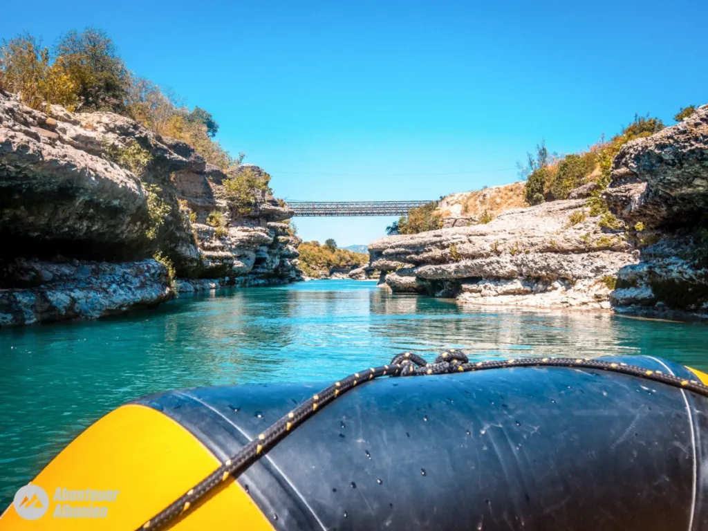 Permet Albanien Rafting Vjosa