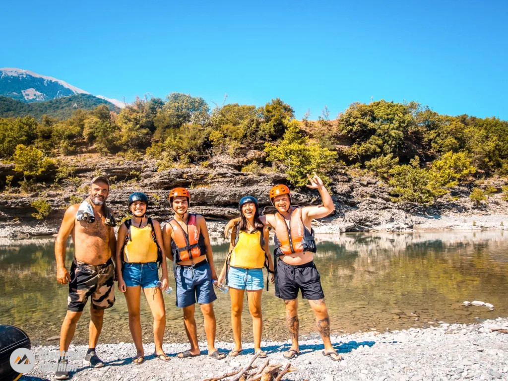 Südosten Albanien_Rafting Vjosa