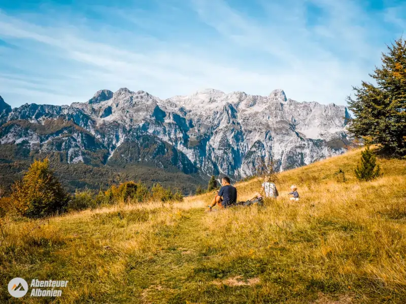 Albanien Rundreise Station - Wandern Theth-Valbona